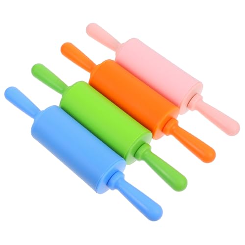 PRETYZOOM 4 Piezas Herramientas De Arcilla De Colores Para Plastilina Juguete Para Manualidades Rodillos De Plastilina Accesorios Herramienta Para Hacer Uno Mismo