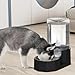 Sfozstra Large Dog Water Dispenser: 7L Automatic Gravity Water Feeder - Less Refills All-Day Water - No Mess Keeps Floors Dry - No Electricity - for Medium Dogs & Multi-Pet Homes - Workday/Pet Station