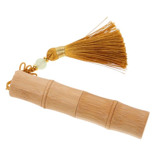 PACKOVE Tubo de Lápiz Labial Vacío de 2,8 G Rodillo de Aceite Esencial de Bambú, Envase Portátil y Reutilizable para Brillo de Labios, Bálsamo Labial Casero y Cremas Labiales, Accesorios