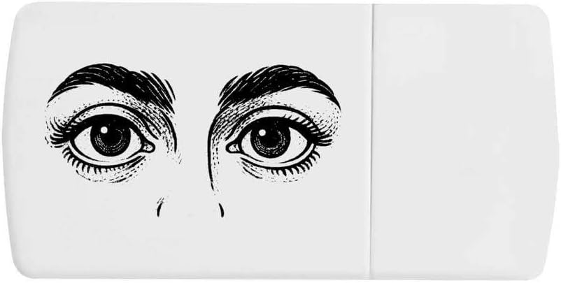 Azeeda ‘Human Eyes’ Pill Box with Tablet Splitter (PI00038191)