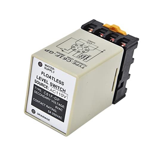 Relais de niveau de liquide C61F-GP anti-débordement avec interrupteur automatique