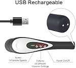 Massager personnel rechargeable à main pour tissus profonds, pour les muscles, le dos, le cou - Massager électrique sans fil pour le corps, cadeau pour femmes