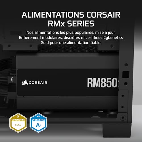 Corsair RM850x Cybenetics Gold 2024 - vue 4