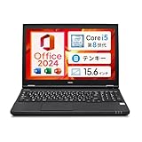 NEC VersaPro / 15.6型 ノートPC / Win11 / MS Office 2024 / CPU:第8世代Core i5 / メモリ:16GB / SSD:512GB / テンキー搭載/Wi-Fi内蔵/HDMI/有線マウス付属/PC King (整備済み品) image