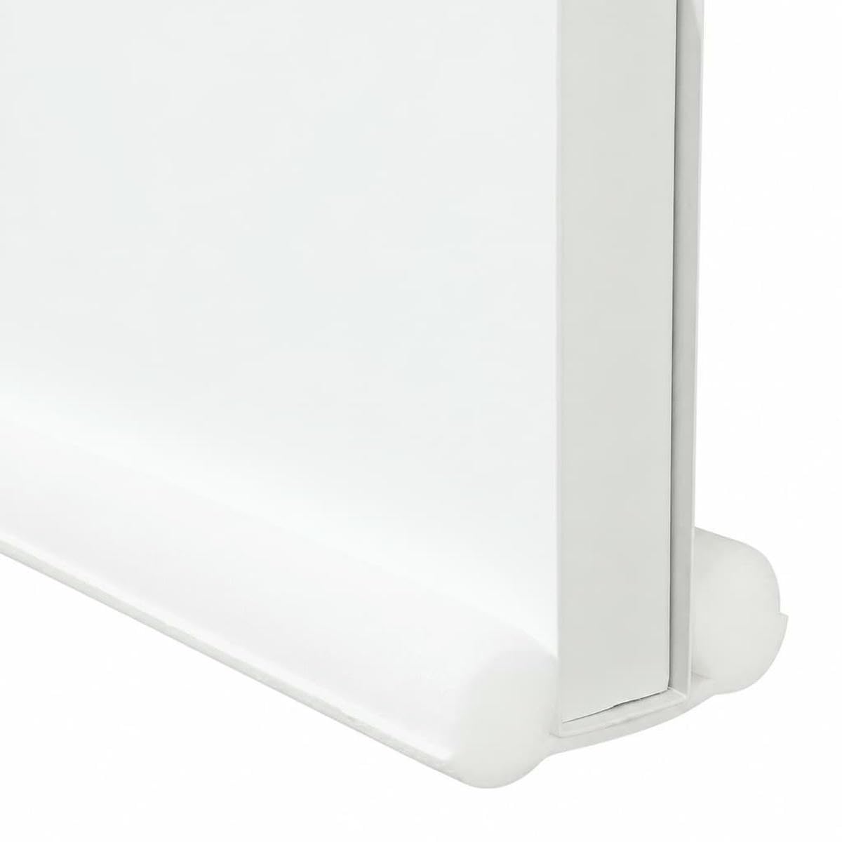 Tbskuy White 1Pc Door Sealing Strip, Door Bottom Seal Strip, Soundproof Door And Window Gap Windshield Strip, Heat Preservation And Dustproof
