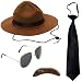 State Trooper Costume - 4 Pc Set - Canadian Mountie Costume - Park Ranger Costume - Highway Patrol Costume Tigerdoe