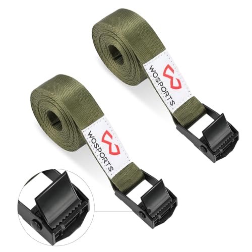 WOSPORTS Trail Camera Straps 2 Pack, 78.7'' Heavy-Duty Wildlife Game Camera Straps, Nylon Fiber Deer Camera Straps for Hunting Cameras Accessory - WOSPORTS