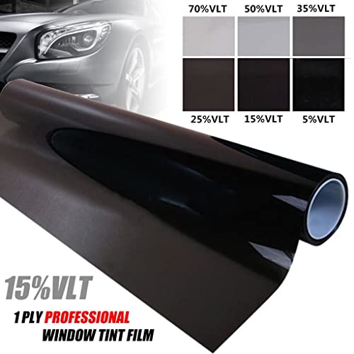 PSSC Window Film Professional Car Auto Van Limo Tint Black Scratch-Resistant 76cm x 20m 20% Dark