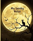 My Spooky Cat Story. Halloween Composition Notebook.