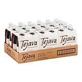 Tejava Original Unsweetened Black Iced Tea, 24 Pack, 12oz Glass Bottles, Non-GMO, Kosher, No Sugar or Sweeteners, No calories, No Preservatives, Brewed in Small Batches