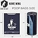Home Wing Cat Litter Bags, Large Cat Poop Bags to Fit Litter Scoop Easily, Multipurpose Pet Waste Bags for Large Dogs, Yard Waste, Small Cat Litter Trash Can, Extra Thick (120 Count, Scented)