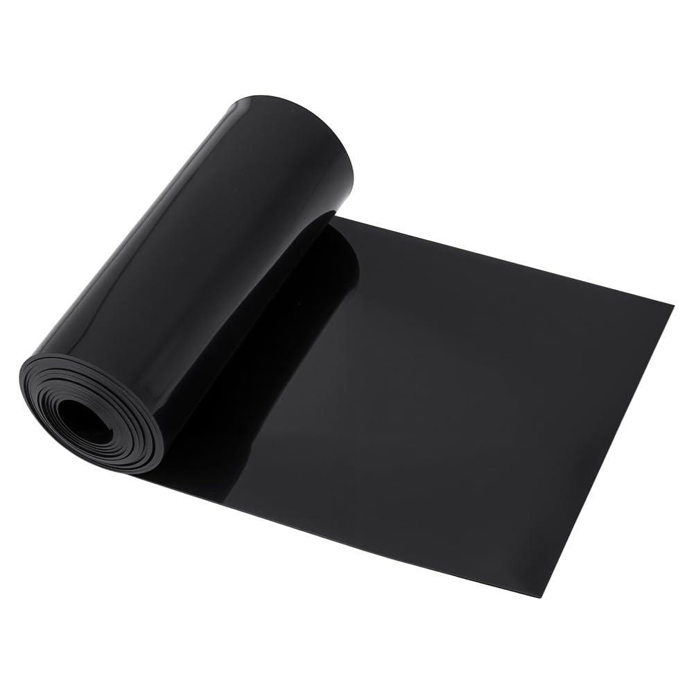 Rideau de porte imperméable en PVC noir pour isoler le sous-sol et la niche