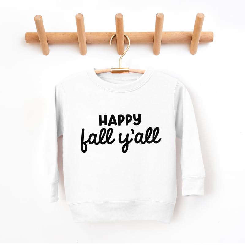 Bump and Beyond Designs Kids Happy Fall Y'all Halloween Sweatshirt for Boys and Girls3