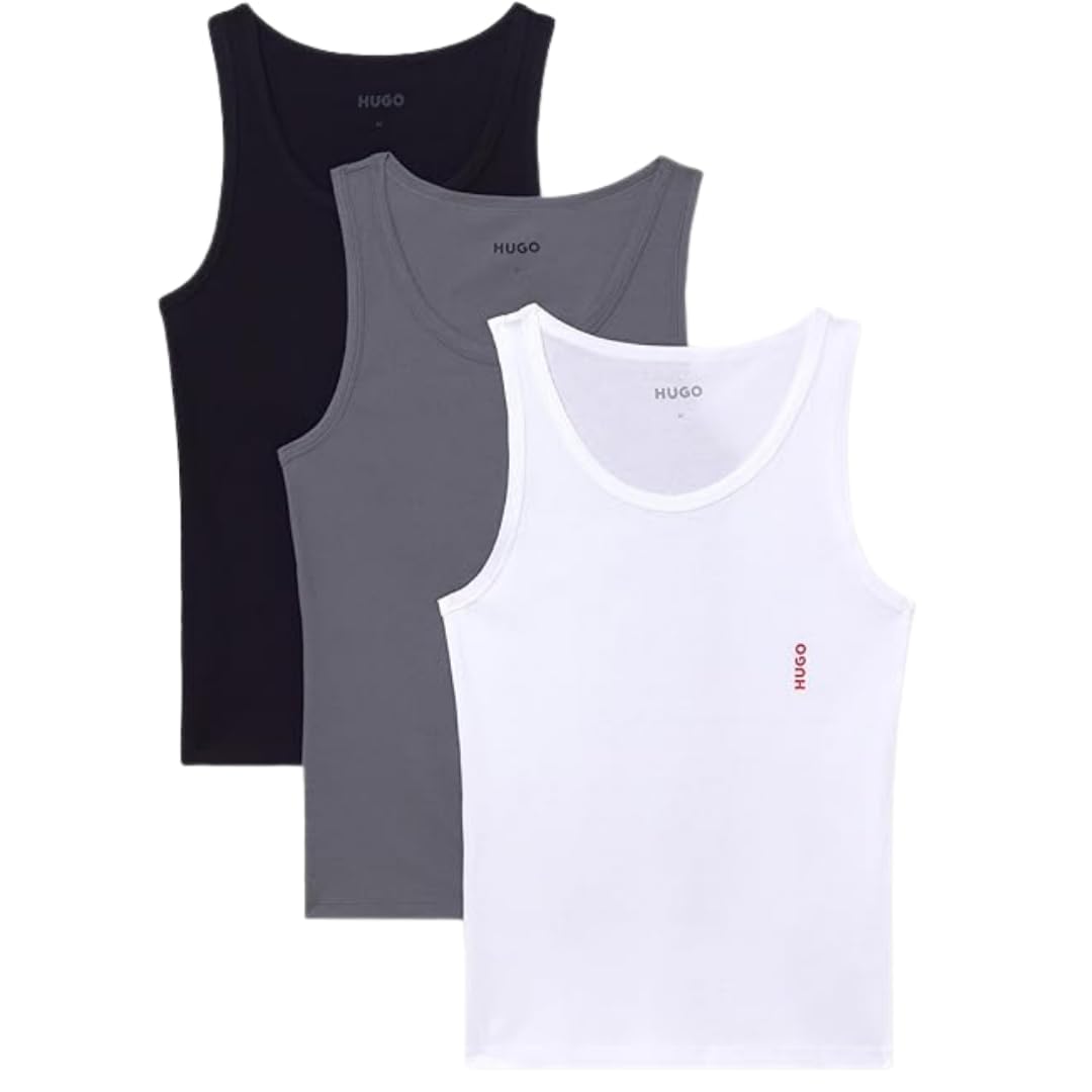 Hugo Herren Tank Top Tripl. Pack 10273178 Vest