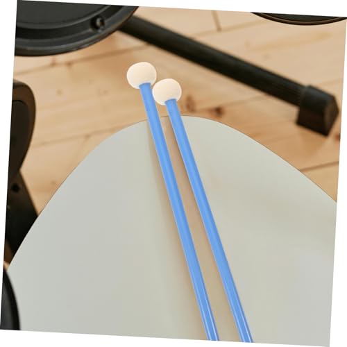Par de Baquetas para Timpani con Cabeza de Fieltro Azul miniatura 5