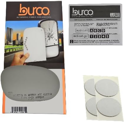 Compatible With 15-21 Dodge Challenger Right Passenger Mirror Glass Lens w/Blind Spot Icon