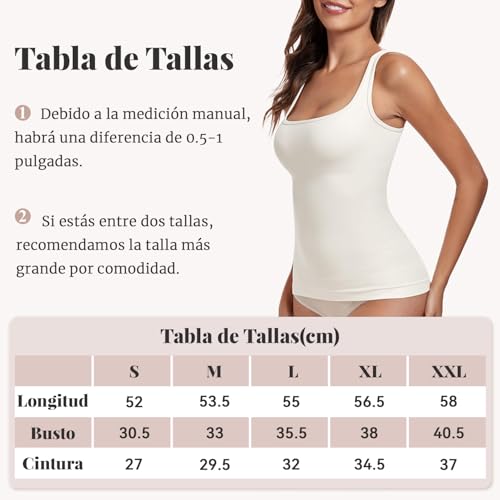 Recopilación de Camisetas moldeadoras para Mujer Top 5. 2 Imagen adicional