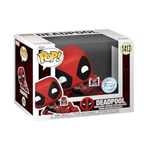 Funko Pop! Marvel – Deadpool Parody – Deadpool Hearts Wolvie – Exclusiva Amazon – Figura de Vinilo Coleccionable – Idea de Regalo- Mercancia Oficial – Juguetes para Niños y Adultos – Comic Books Fans