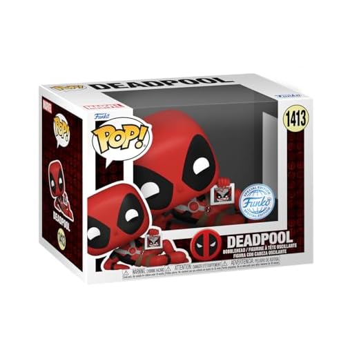 Funko Pop! Marvel - Deadpool Parody - Deadpool Hearts Wolvie - Exclusiva Amazon - Figura de Vinilo Coleccionable - Idea de Regalo- Mercancia Oficial - Juguetes para Niños y Adultos - Comic Books Fans