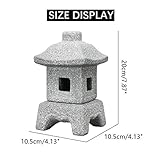 ● faro de piedra de estilo japonés para los pequeños patios, templos, paisajes, etc.