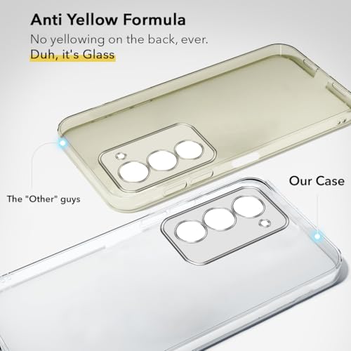 Image of Jkobi Lifetime Anti-Yellow Clear Back Cover Case for Xiaomi 15 (Sleek Hard Crystal | Shockproof and Camera Protection)
