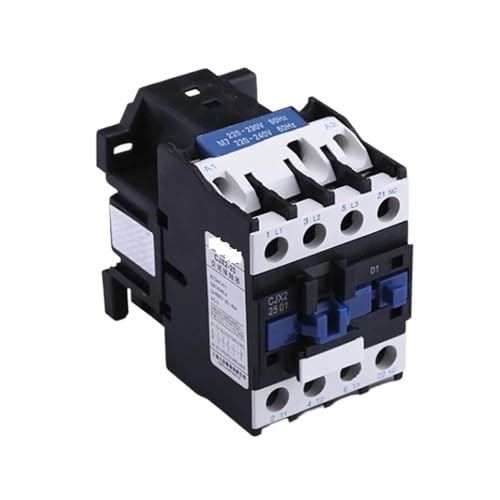 Contacteur AC CJX2-2501 avec bobine multi-tension pour circuit électrique