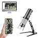 Ninyoon 4K WiFi Microscope Upgraded Stand for iPhone Android PC, 50-1000X USB Digital Microscope HD Endoscope Camera for All Cellphones iPad Android Tablet Windows Mac Chrome Linux Computer