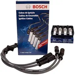 Kit Cabos e Velas Bosch Uno Palio 1.0 Evo Fire Vivace