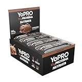 Barra YoPRO Sabor Chocolate - Nutrata Display C/ 12 Barras de 40g