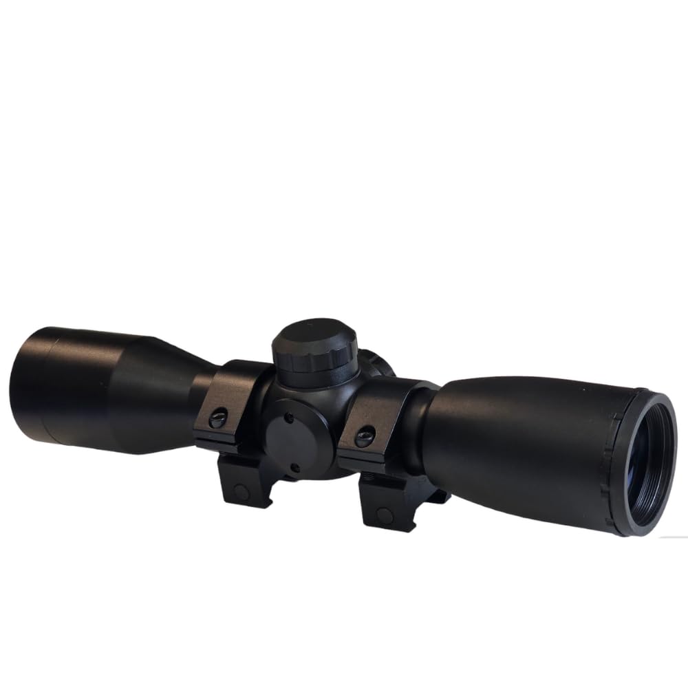 Cannocchiale Ottica Compatta ottiche per carabina Aria compressa 4x32 con attacchi da 11mm 22mm Ottica carabina a piombini