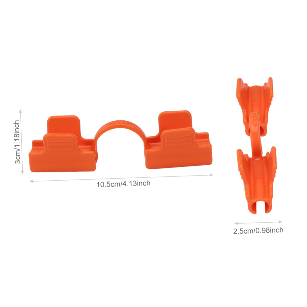 Balacoo 10Pcs Greenhouse Film Frame Clips Durable Fixing Clamps for Sunshade Net Vegetable Cover and Plant Protection Compatible with Pipe Easy to Install Strong Grip