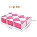 Mipartebo Magic Snake Cube Twist Puzzle 24 Wedges Large Size Twist Fidget Snake Toys Gift Party Favors Game Goodie Bag Fillers Christmas Stocking Stuffers for Kids Adults Teens Pink