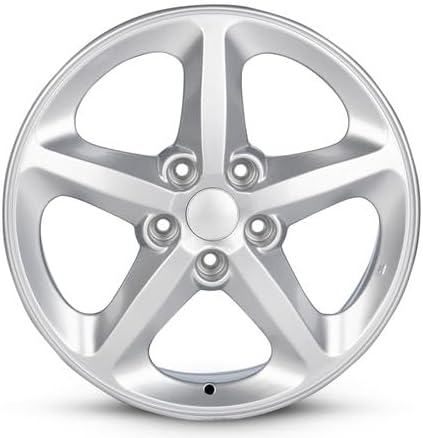 New 17x6.5 inch OEM Direct Replacement Aluminum Wheel for 2006-2010 Hyundai Sonata 5-114.3mm Silver 17 in Rim 529103K330
