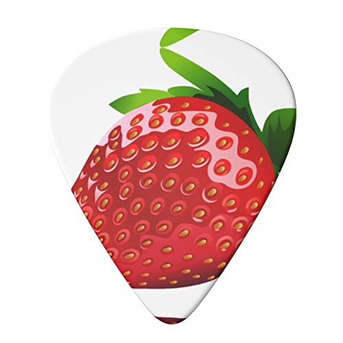 Strawberry Clipart Lot de 6 médiators pour guitare acoustique, guitare électrique, basse, ukulélé – fins, moyens et… - Les Beatles, Paul McCartney, John Lennon, RIngo Starr, George Harrison Strawberry Clipart Lot de 6 médiators pour guitare acoustique, guitare électrique, basse, ukulélé – fins, moyens et… – Image 4