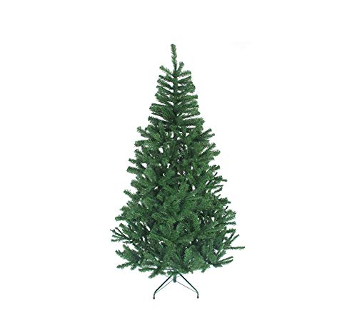 raxter Artificial Christmas Tree,4Ft/5Ft/6Ft/7Ft Pine Tree with Solid Metal Legs Tips,Easy Assembly,Perfect for Indoor and Outdoor Christmas Decoration (Green, 4ft)