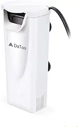 Filtro de energia para aquário no tanque ultra silencioso pequeno filtro de tanque de peixes 3W para aquário tanque de 1 a 10 galões, garantia de 1 ano