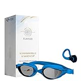 Gafas de cloro N-PIR: diseñadas para Alemania para una excelente calidad de marca y seguridad. Tu máscara de buceo ideal como regalo de verano para deportistas y como regalo para hombre o mujer.