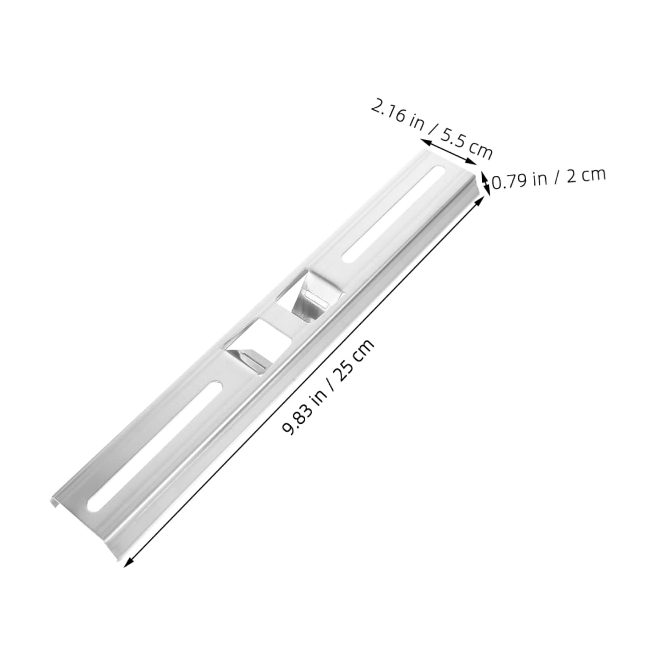DECOMELODY Sturdy Steel Pole Mount Bracket for Outdoor Electrical Enclosure Universal Mounting Kit