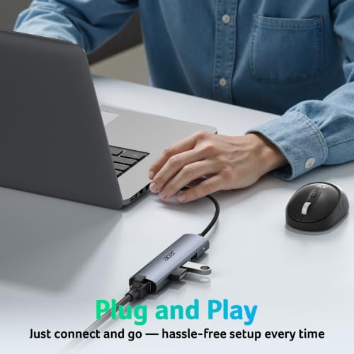 Acer USB to Ethernet Adapter, USBC Hub Ethernet 1Gbps with 3*USB 3.0 - image 6