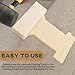 Terixe 4-in-1 Laminate Flooring Tools - Nylon Tapping Block Kit for Laminate Plank and Wood Flooring Installation, Inclined, Barb, U, V, L Slots