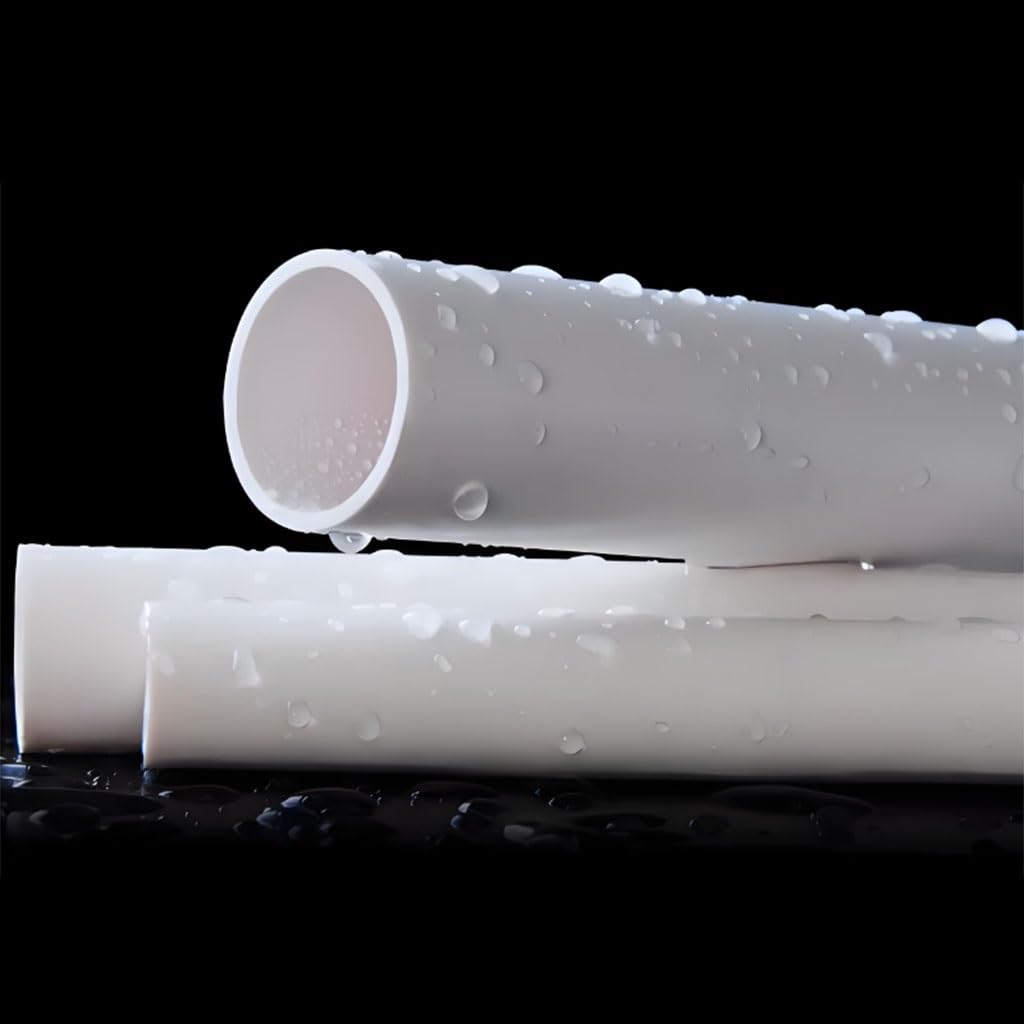 Tube rigide en plastique rond, Tuyau rond en PVC rigide de 1M for Drainage blanc OD20-40mm