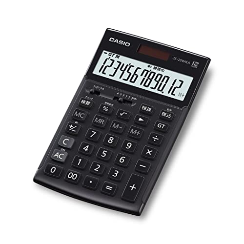 Amazon | カシオ 本格実務電卓 12桁 検算機能 ジャストタイプ