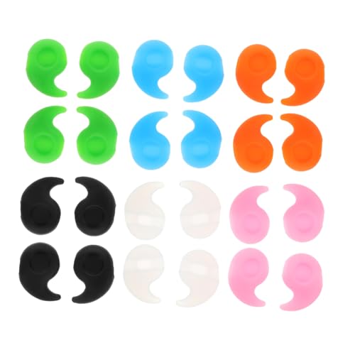 GOOHOCHY Trendy Eyewear Accessories 12 Pack Silicone Glasses Ear Grips Non- Design