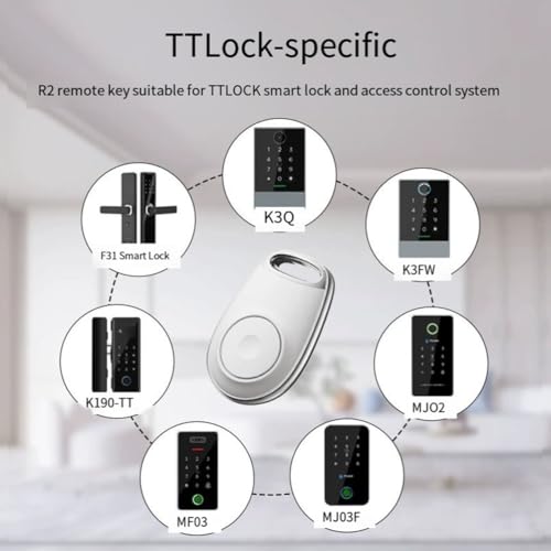 Controlador Remoto R2 Bluetooth TTLock para desbloqueo inalámbrico a distancia 4
