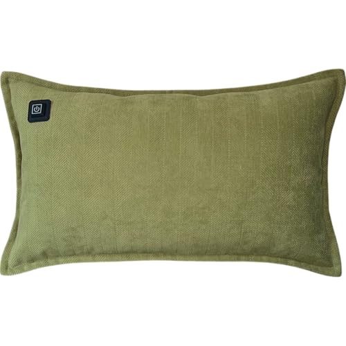 Coussin chauffant infrarouge sans fil vert 30x50 cm avec powerbank