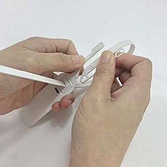 400 mm/16 White Plastic Seals Security Truck Trailer Seal Heavy Duty Pull Tight Seals Logistics Cargo Seal Numbered Security Tags Safety Ties Tamper Resistant Tags Tear-Off Shipping Ties (100 PCS)