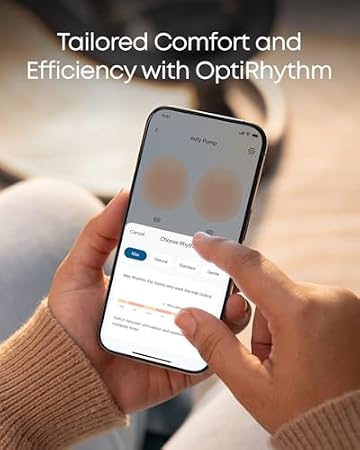 eufy Heated Wearable Breast Pump E20 with Duckbill Valves (4-Pack), 3 Heat Levels, Hands-Free Breast Pump with Innovative HeatFlow, Optimized Rhythm via App, Hospital-Grade Suction and Leakproof