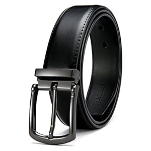 CHAOREN Men’s Belt, Business, Golf, Large Size, Casual, Adjustable Fit, 41.3 – 59.1 inches (105 – 150 cm), Gift Box Included, Father’s Day Gift