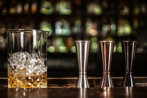 Bariantte Cocktail Jigger Set Bartending | Jigger With Measurements Inside Double Jigger 2 Oz 1 Oz | Japanese Jigger Cocktail Measuring Cup | Bartender Jiggers Shot Measures Jigger Liquor Measurer #TOP4