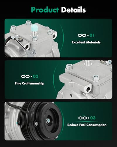Image of SCITOO AC Compressor for Toyota for Tacoma 2.4L /2.7L 1995-2004